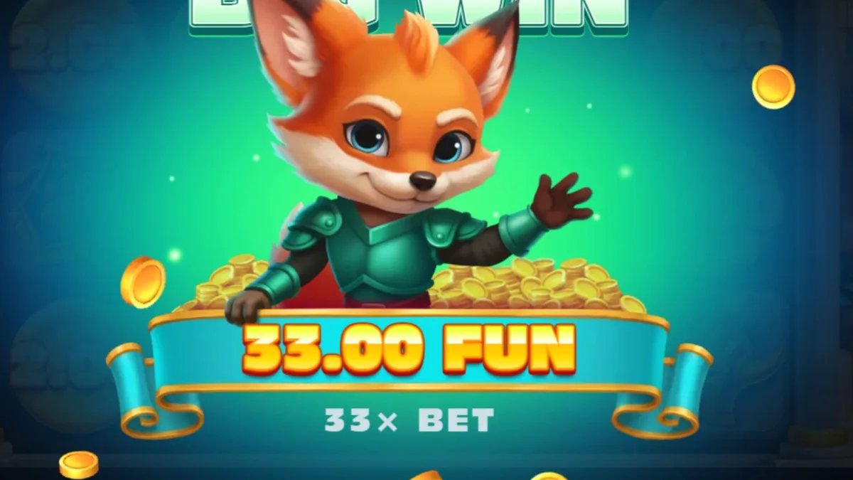 Wild Fox স্লট গেমের একটি দৃশ্য যেখানে ফক্স গার্ডিয়ান এবং মিডিয়েভাল থিম ফুটে উঠেছে